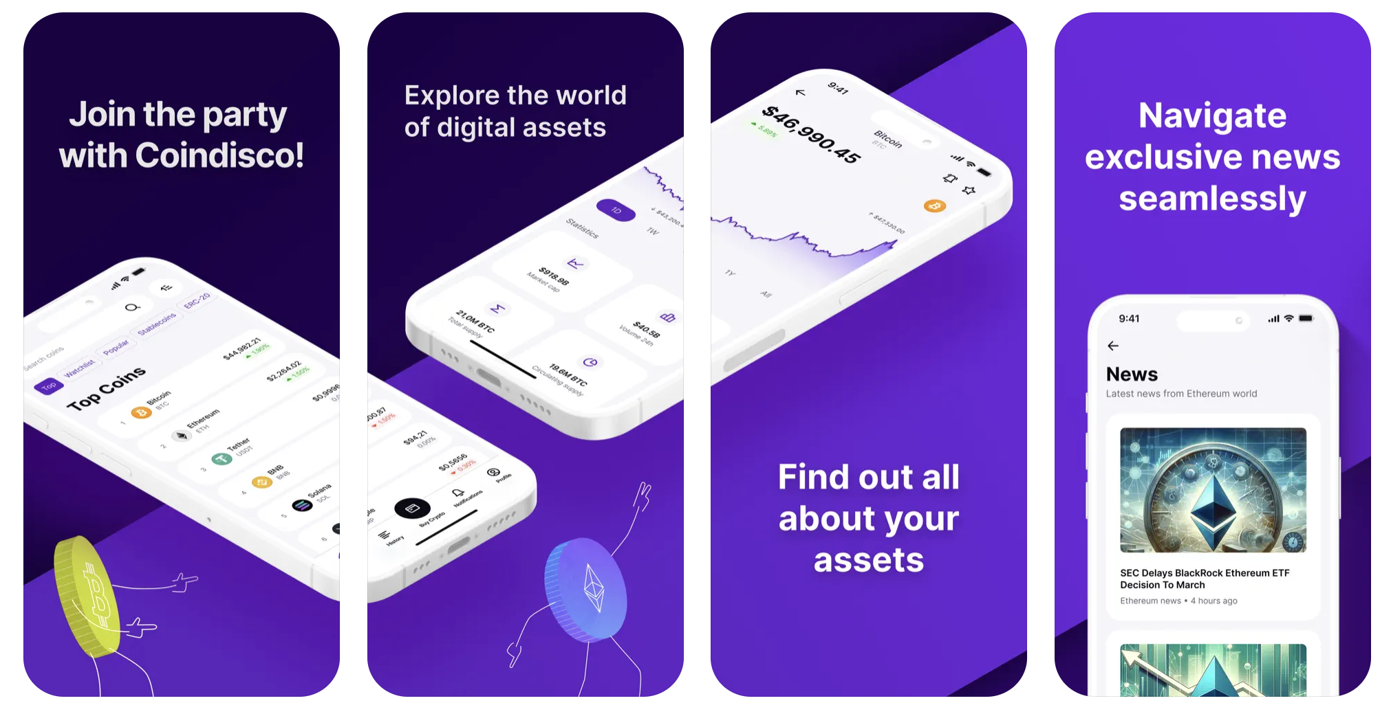 Coindisco Screenshot